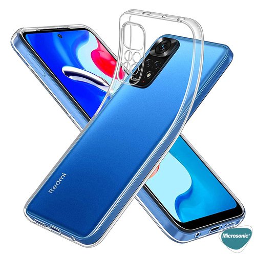 Microsonic Xiaomi Redmi Note 11 Pro 5G Kılıf Transparent Soft Şeffaf