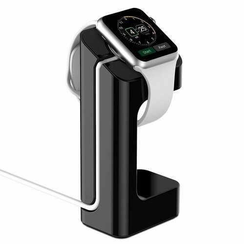 Microsonic Apple Watch Series 2 42mm Masaüstü Şarj Standı Dock Siyah