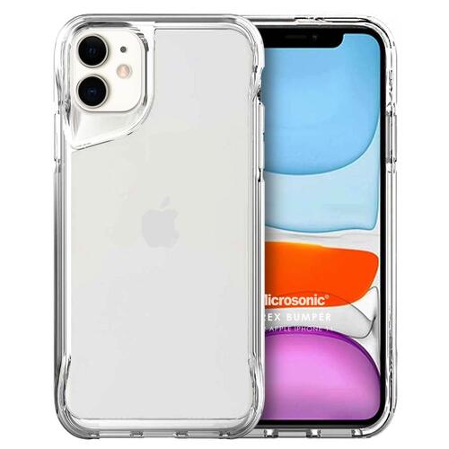 Microsonic Apple iPhone 11 Kılıf Trex Bumper Şeffaf