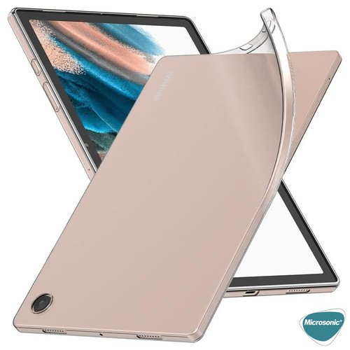 Microsonic Samsung Galaxy Tab A9 Kılıf Transparent Soft Şeffaf