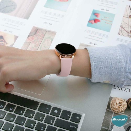 Microsonic Xiaomi Watch 2 Silicone Sport Band Turuncu