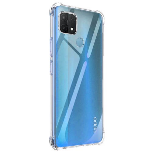 Microsonic Oppo A15s Kılıf Shock Absorbing Şeffaf