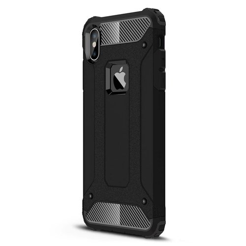 Microsonic Apple iPhone XS Max (6.5'') Kılıf Rugged Armor Siyah