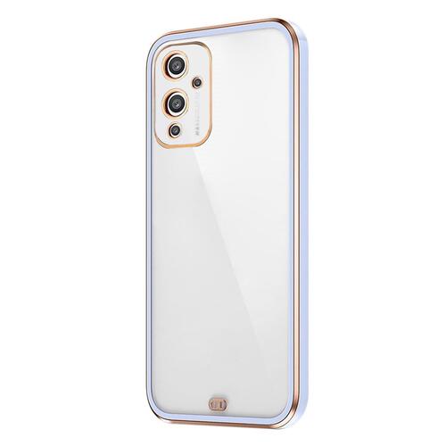 Microsonic OnePlus 9 Kılıf Laser Plated Soft Lila