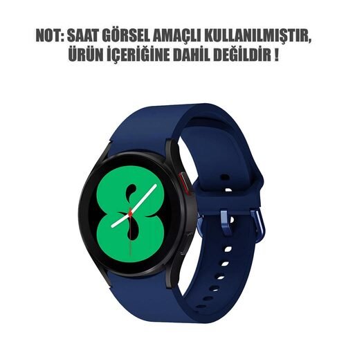 Microsonic Samsung Galaxy Watch 5 Pro 45mm Kordon Solid Silicone Band Petrol Mavisi