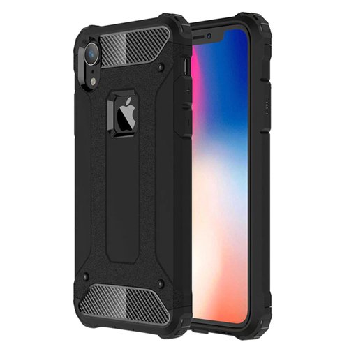 Microsonic Apple iPhone XR (6.1'') Kılıf Rugged Armor Siyah