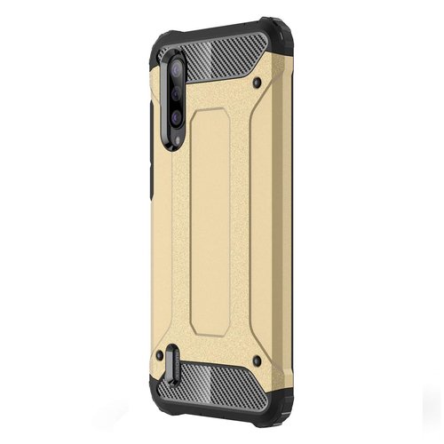 Microsonic Xiaomi Mi 9 Lite Kılıf Rugged Armor Gold