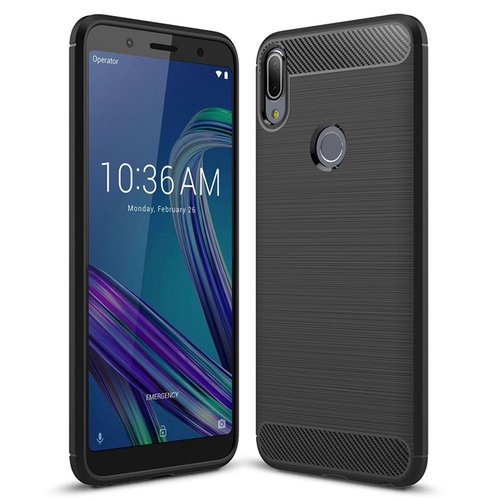 Microsonic Asus Zenfone Max Pro M1 (5.99'') ZB601KL Kılıf Room Silikon Siyah