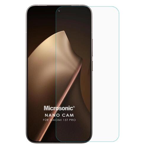 Microsonic Xiaomi 15T Pro Nano Glass Cam Ekran Koruyucu