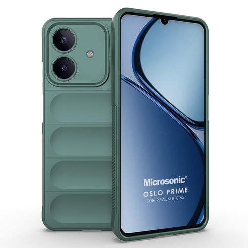 Microsonic Realme C63 Kılıf Oslo Prime Yeşil