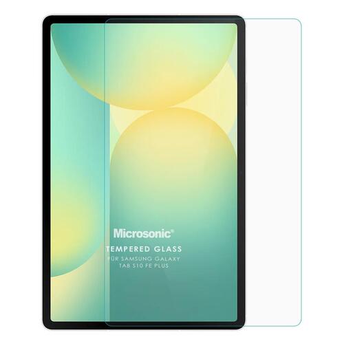 Microsonic Samsung Galaxy Tab S10 FE Plus Tempered Glass Cam Ekran Koruyucu