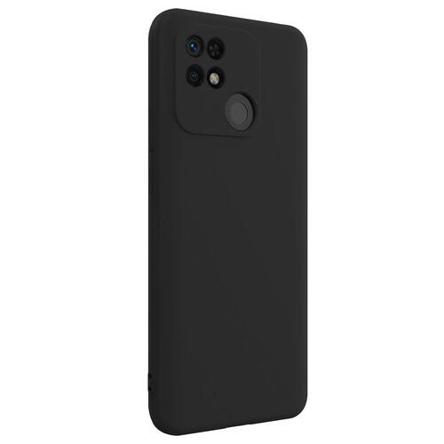 Microsonic Matte Silicone Xiaomi Poco C40 Kılıf Siyah