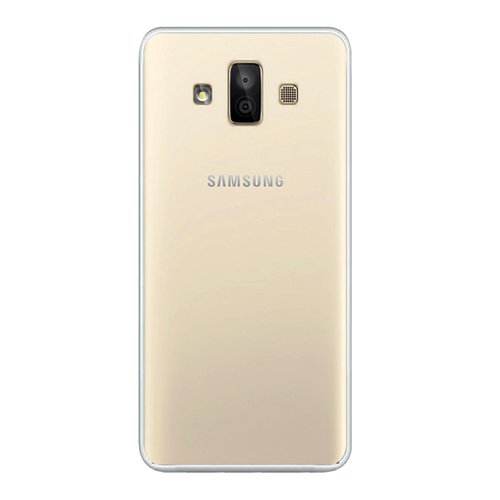 Microsonic Samsung Galaxy J7 Duo Kılıf Transparent Soft Beyaz