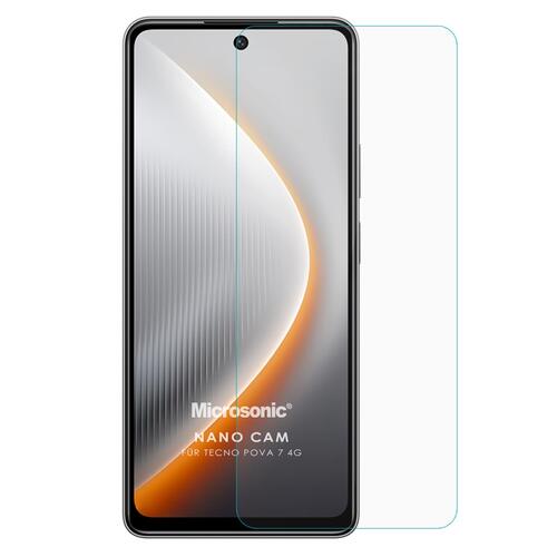 Microsonic TECNO Pova 7 4G Nano Glass Cam Ekran Koruyucu