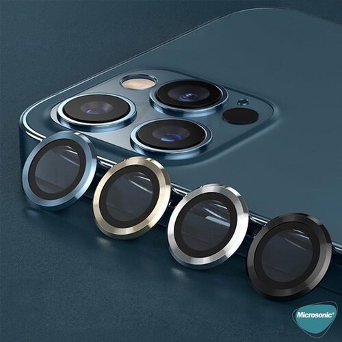 Microsonic Xiaomi Redmi Note 14 4G Tekli Kamera Lens Koruma Camı Siyah