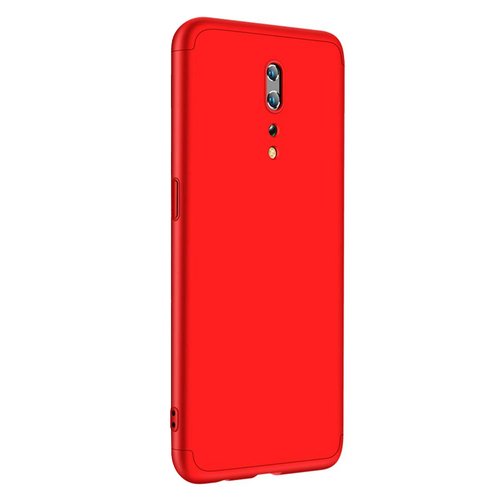 Microsonic Oppo Reno Z Kılıf Double Dip 360 Protective Kırmızı