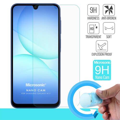 Microsonic Samsung Galaxy A17 Nano Glass Cam Ekran Koruyucu