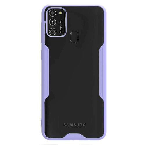 Microsonic Samsung Galaxy M30S Kılıf Paradise Glow Lila