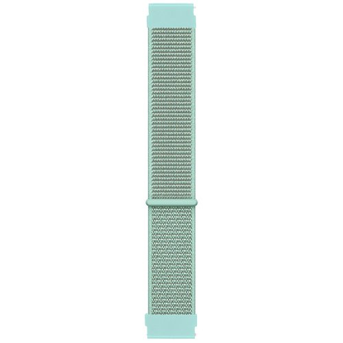 Microsonic Samsung Galaxy Watch Active 2 44mm Hasırlı Kordon Woven Sport Loop Mint Yeşili