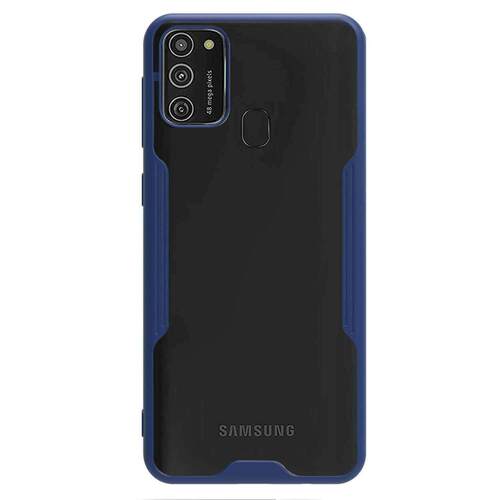 Microsonic Samsung Galaxy M30S Kılıf Paradise Glow Lacivert