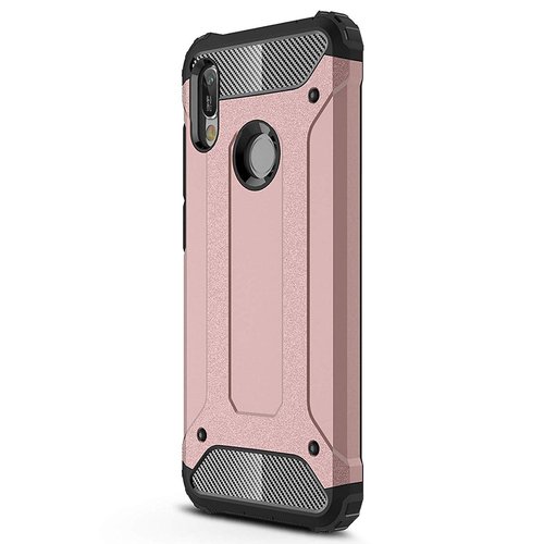 Microsonic Huawei Y6 2019 Kılıf Rugged Armor Rose Gold