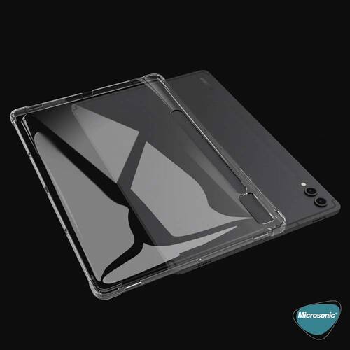 Microsonic Samsung Galaxy Tab S9 Plus X810 Kılıf Shock Absorbing Şeffaf