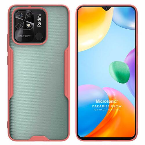 Microsonic Xiaomi Poco C40 Kılıf Paradise Glow Pembe