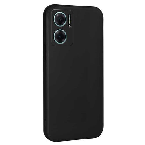 Microsonic Matte Silicone Xiaomi Redmi Note 11E Kılıf Siyah