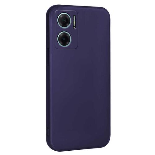 Microsonic Matte Silicone Xiaomi Redmi Note 11E Kılıf Lacivert