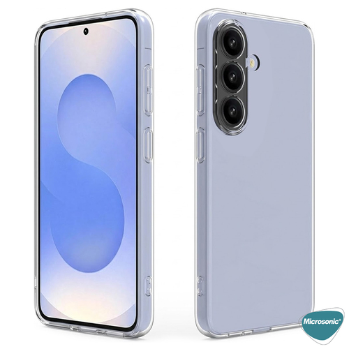 Microsonic Samsung Galaxy S26 Kılıf Transparent Soft Şeffaf