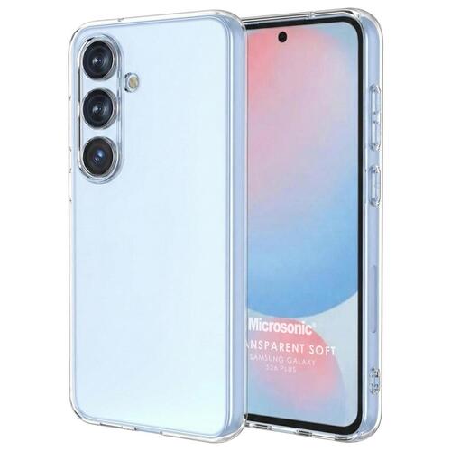Microsonic Samsung Galaxy S26 Plus Kılıf Transparent Soft Şeffaf