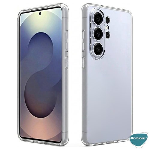 Microsonic Samsung Galaxy S26 Ultra Kılıf Transparent Soft Şeffaf
