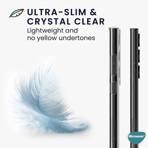 Microsonic Samsung Galaxy S26 Ultra Kılıf Transparent Soft Şeffaf