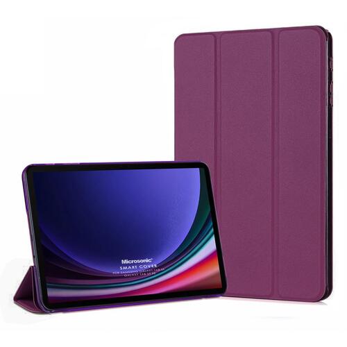 Microsonic Samsung Galaxy Tab S10 Lite Kılıf Slim Translucent Back Smart Cover Mor