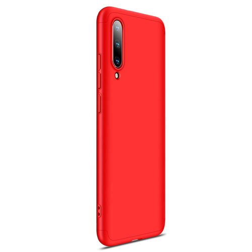 Microsonic Xiaomi Mi A3 Kılıf Double Dip 360 Protective Kırmızı