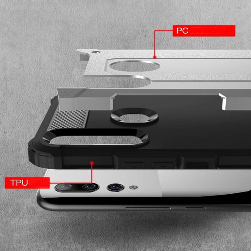 Microsonic Huawei Y9 Prime 2019 Kılıf Rugged Armor Mavi