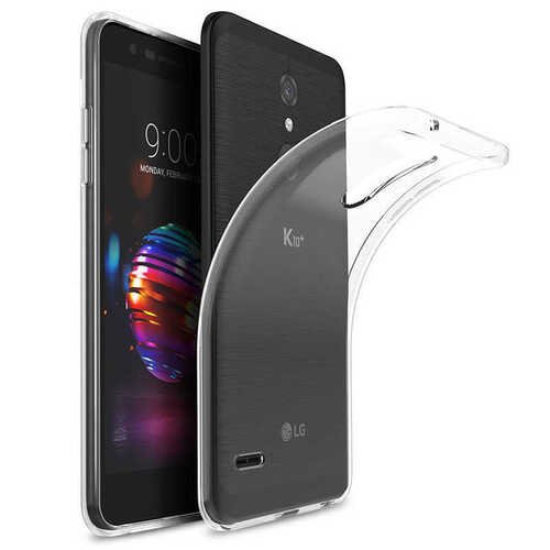 Microsonic LG K11 Kılıf Transparent Soft Beyaz