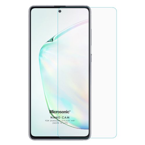 Microsonic Samsung Galaxy Note 10 Lite Nano Cam Ekran Koruyucu