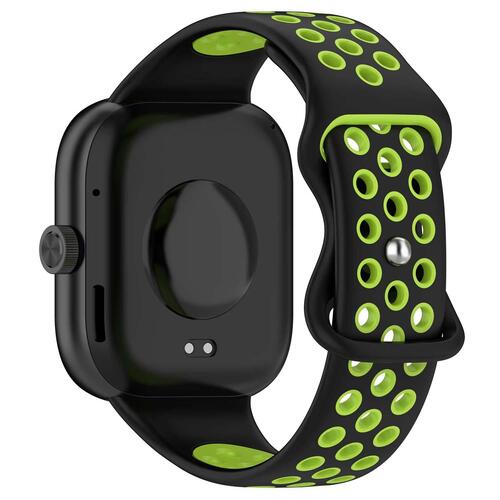 Microsonic Xiaomi Mi Band 8 Pro Rainbow Gently Band Kordon Siyah Yeşil