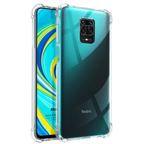 Microsonic Shock Absorbing Kılıf Xiaomi Redmi Note 9 Pro Şeffaf