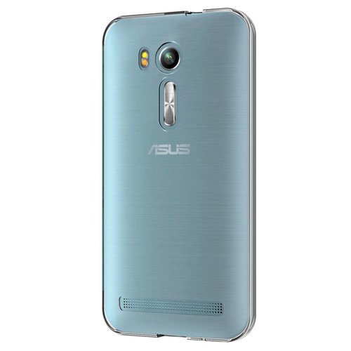 Microsonic Asus Zenfone Go (5.5'') ZB552KL Kılıf Transparent Soft Beyaz