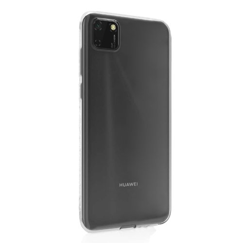 Microsonic Huawei Y5P Kılıf Transparent Soft Beyaz