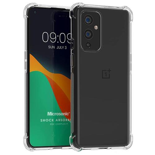 Microsonic OnePlus 9 Kılıf Shock Absorbing Şeffaf