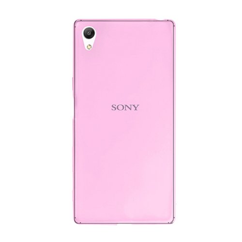 Microsonic Sony Xperia Z5 Dual Kılıf Transparent Soft Pembe