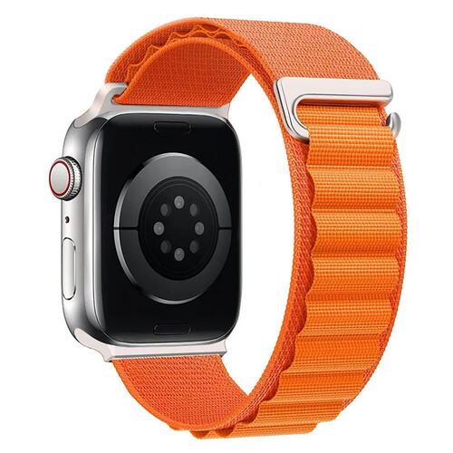 Microsonic Apple Watch Series 11 46mm Kordon Alps Spin Turuncu