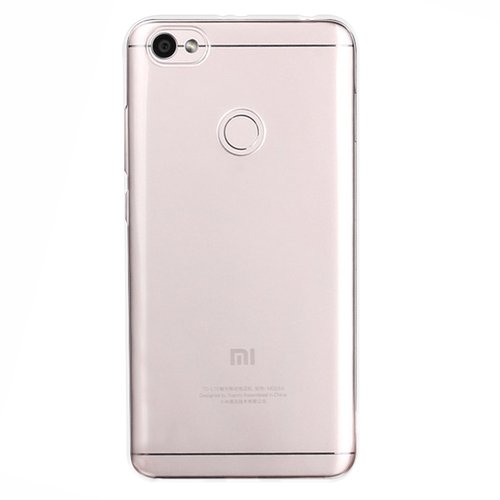 Microsonic Xiaomi Redmi Note 5A Kılıf Transparent Soft Beyaz