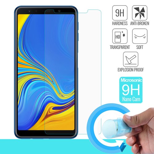 Microsonic Samsung Galaxy A7 2018 Nano Cam Ekran koruyucu