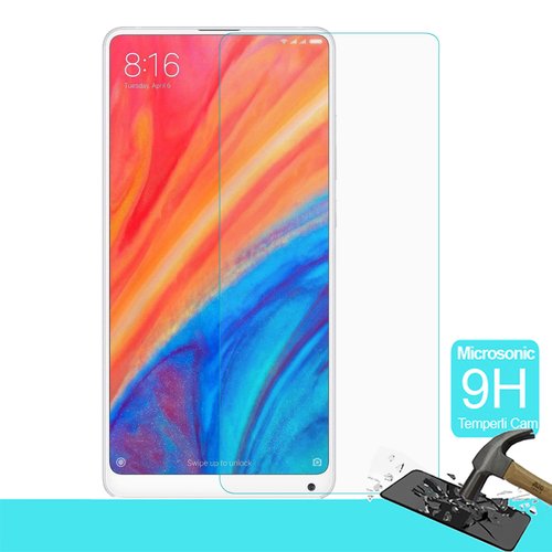 Microsonic Xiaomi Mi Mix 2S Temperli Cam Ekran Koruyucu