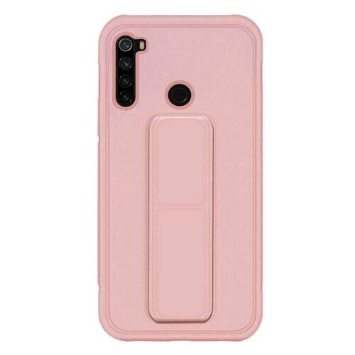 Microsonic Xiaomi Redmi Note 8 Kılıf Hand Strap Rose Gold