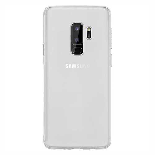 Microsonic Samsung Galaxy S9 Plus Kılıf Transparent Soft Beyaz